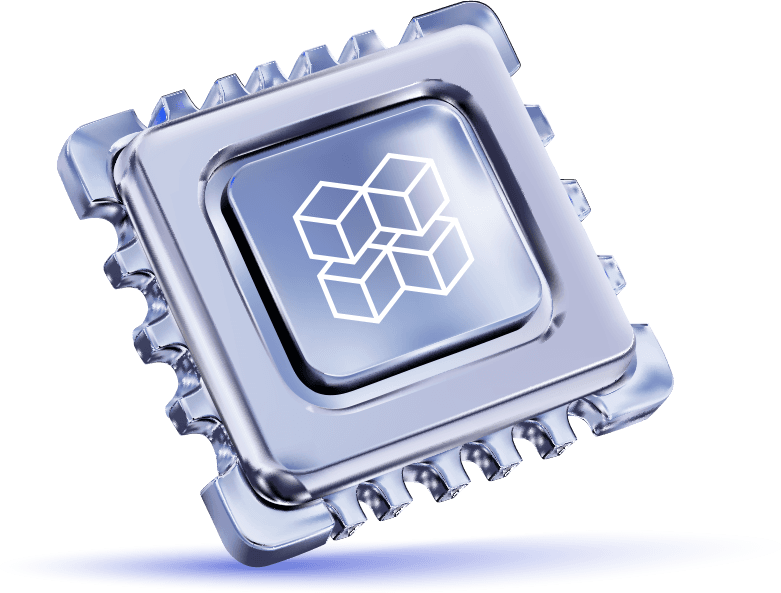 Floating digital chip